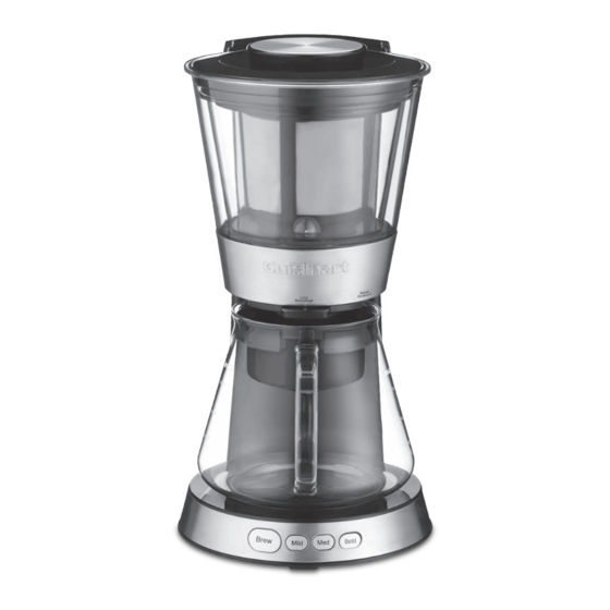 Cuisinart DCB-10C Instruction Booklet