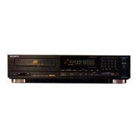 Sony CDP-307ESD Service Manual