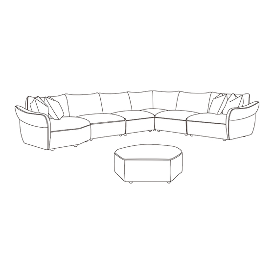 Parker House Parker Living Playful Modular Sectional Assembly Instructions