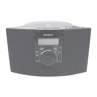 Sony Walkman ICF-CD823 Service Manual