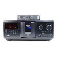 Sony CDP CX355 - CD Changer Operating Instructions Manual