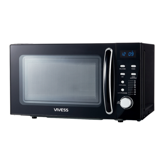 VIVESS MWG11001SW Manual