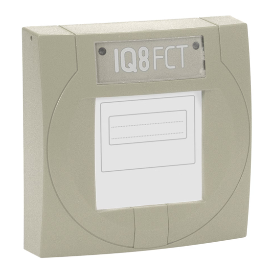Honeywell ESSER IQ8FCT Installation Instruction