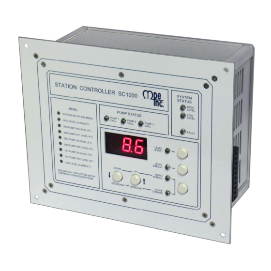 MPE SC1000 Instruction Manual