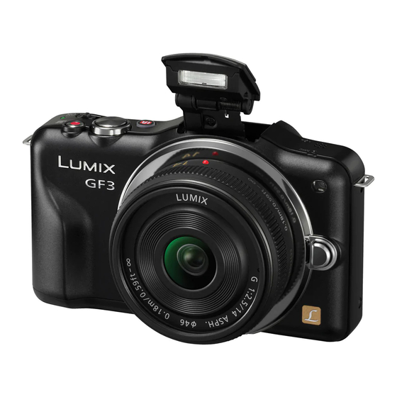 Panasonic DMC-GF3CPP Service Manual