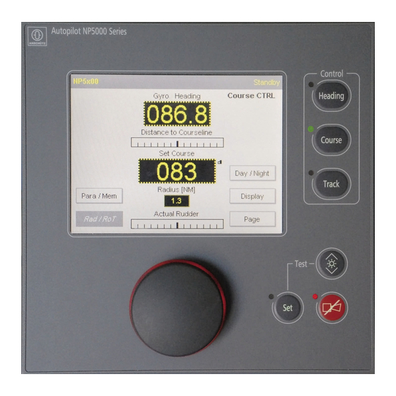 Raytheon Anschütz NautoPilot 5000 Series Manuals