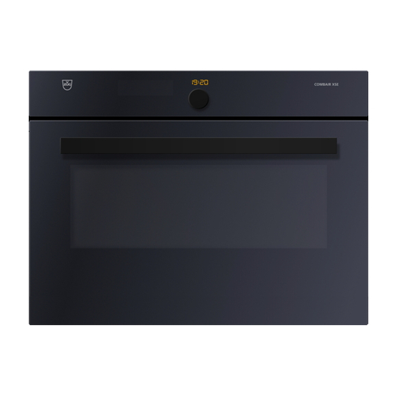 V-ZUG EasyCook Combair XSE Series Manual