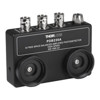 Thorlabs PDB210A Operation Manual
