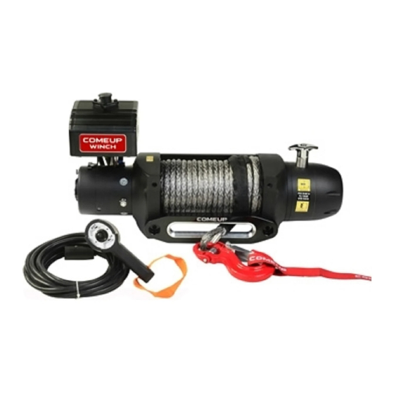 Comeup Winch 295750 12V Manual