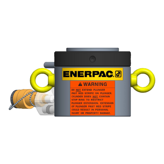 Enerpac LPL602E103 Operation And Maintenance Manual