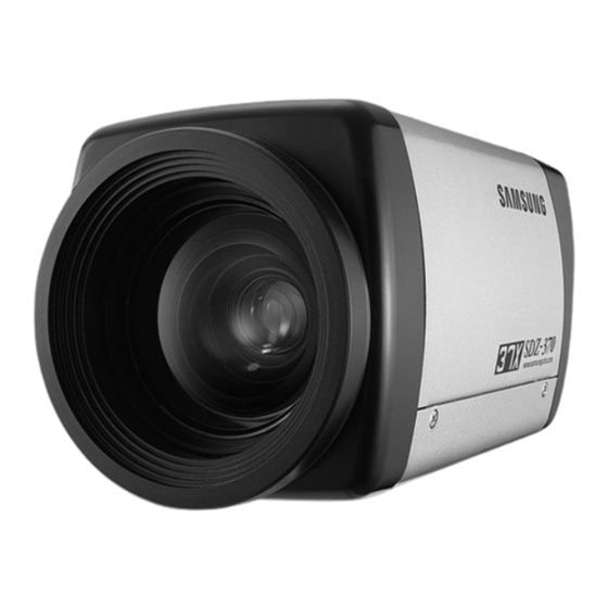 Samsung SDZ-370 Series User Manual