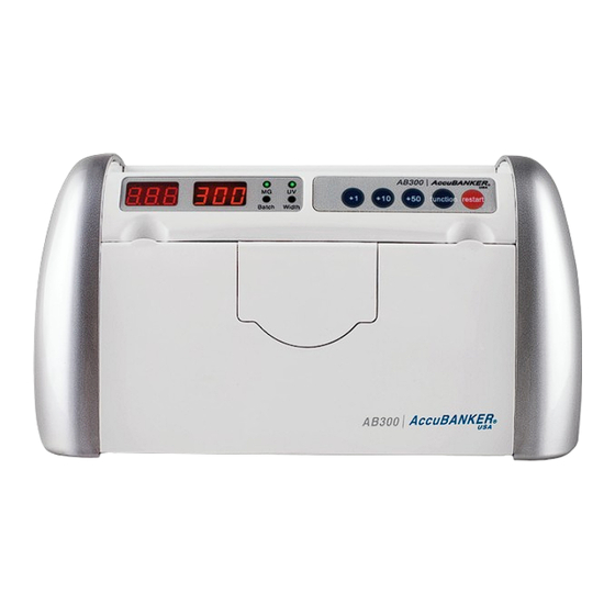AccuBANKER AB300 User Manual