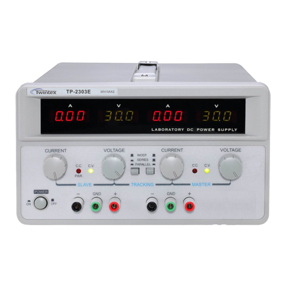 twintex TP-2303E Manuals