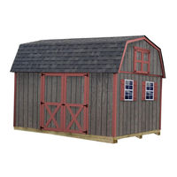 Best Barns the Meadowbrook-R 12' x 10' Assembly Book