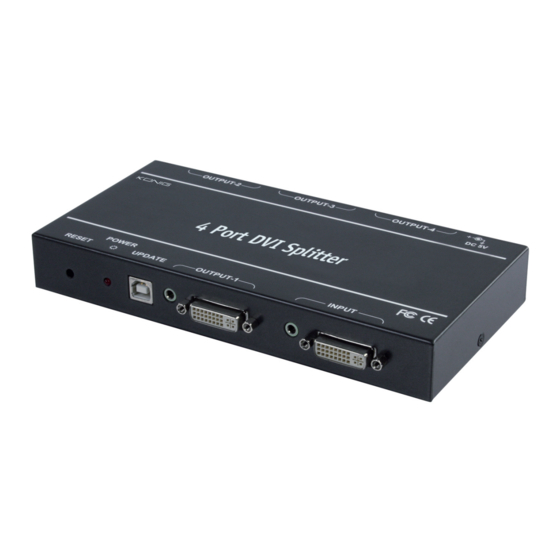 Kong CMP-SPLITDVI21 Manual