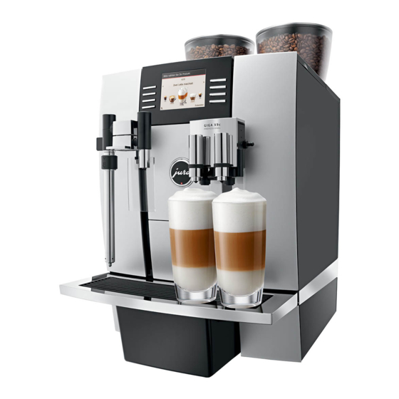Jura GIGA X9c Professional Manual
