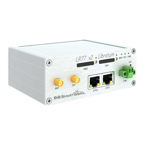 Advantech LR77 v2 Libratum User Manual