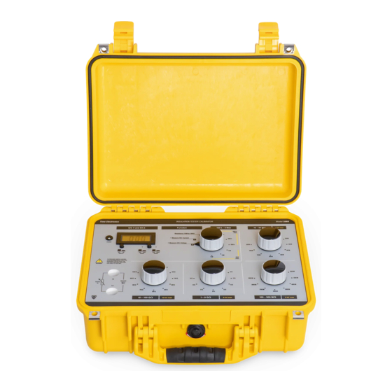 Time Electronics 5069 InsCal User Manual