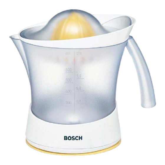 Bosch MCP35 Series Instruction Manual