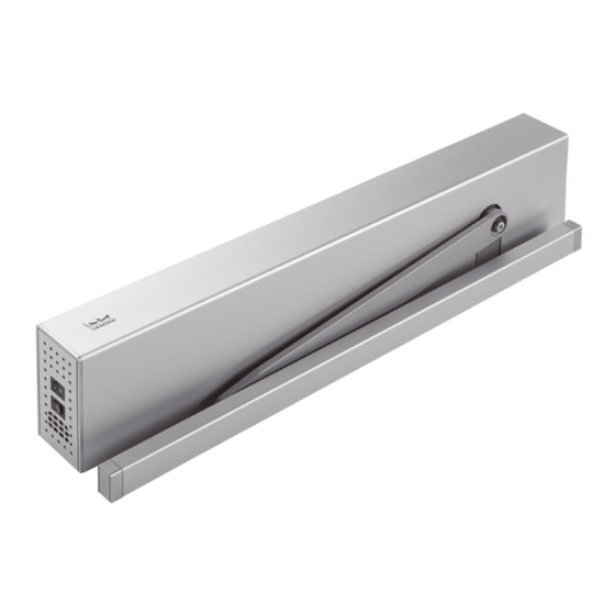 Dorma ED 100 Installation And Operating Instructions Manual
