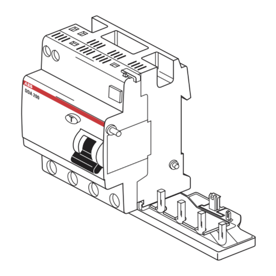 ABB DDA 200 A AE Quick Start Manual