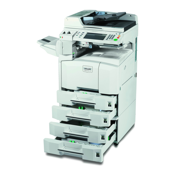 Olivetti d-Copia 2500MF Advanced Operation Manual