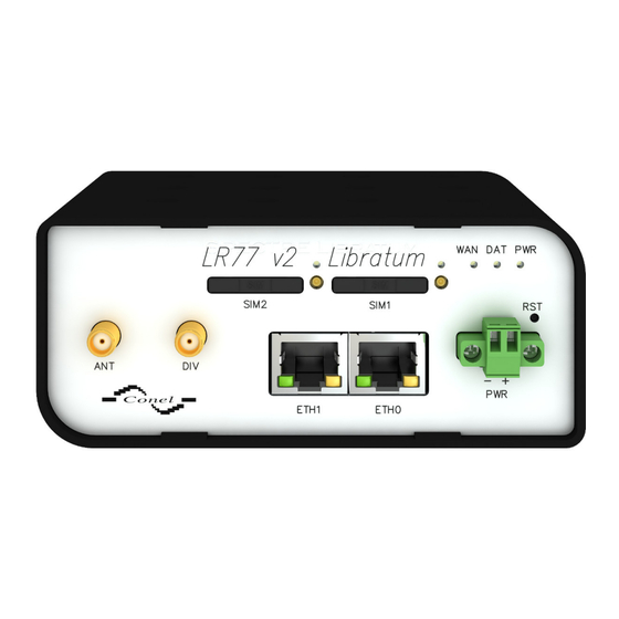 Advantech LR77 v2 Libratum User Manual