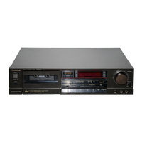 TECHNICS RS-B605 Operating Instructions Manual