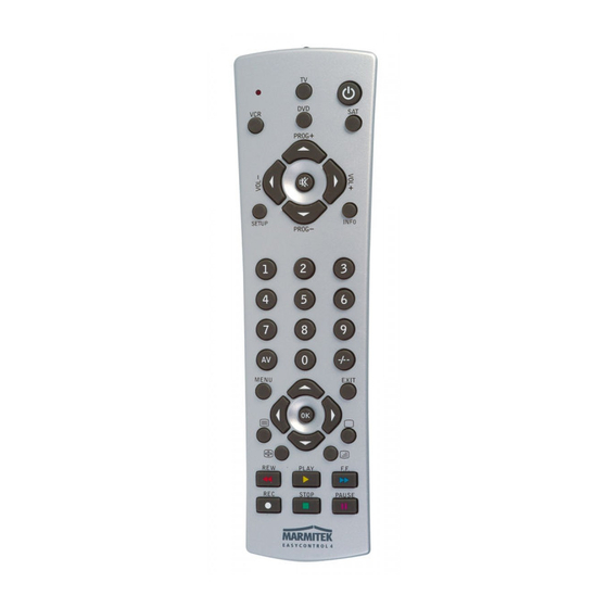 Marmitek EasyControl4 Owner's Manual