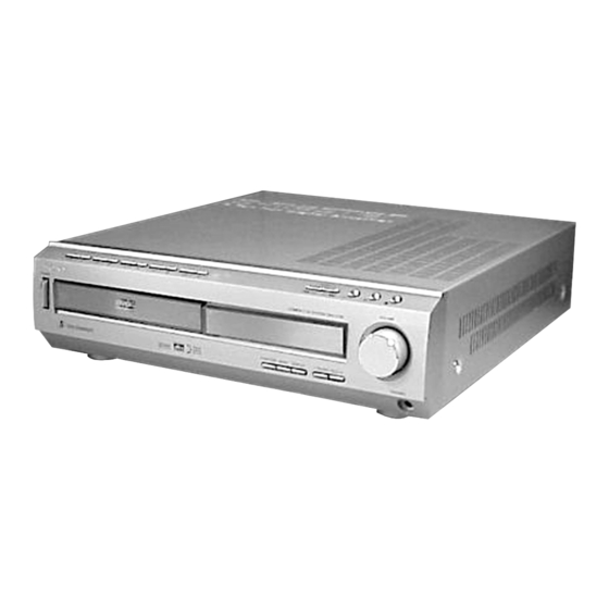 Sony HCD-C700 Service Manual