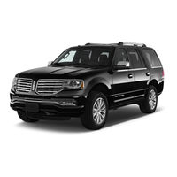 Lincoln 2015 NAVIGATOR Owner's Manual