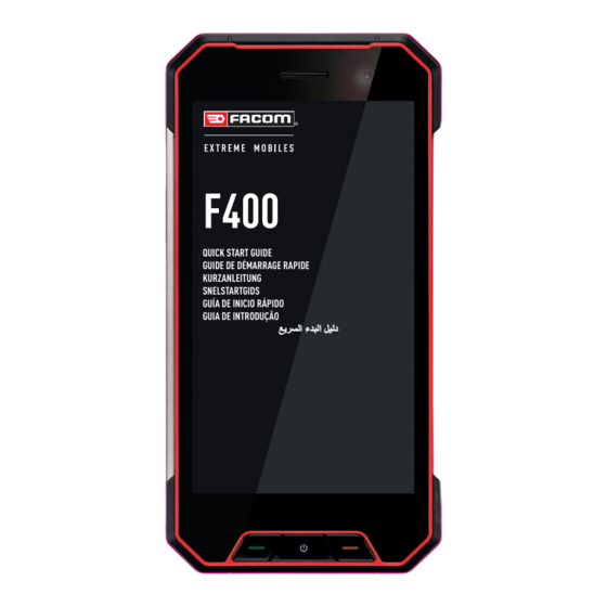 FACOM F400 Rugged Smartphone Manuals