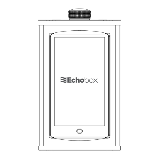 Echobox EXPLORER Getting Started Manual