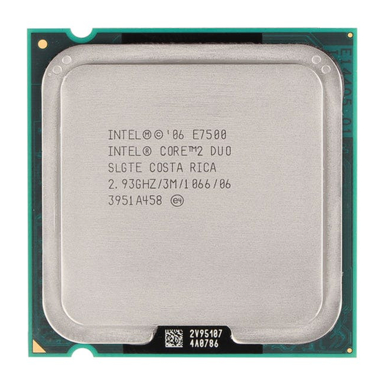 Intel Xeon Design Manual