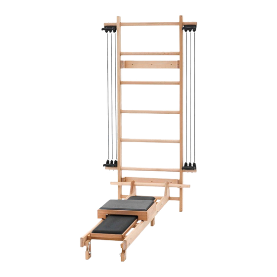 Royalbeach RBS SPORTS WOODEN WALL BAR Assembly, Use, And Training Instructions