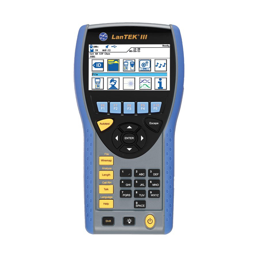 IDEAL Networks LanTEK III MPTL Quick Reference Manual