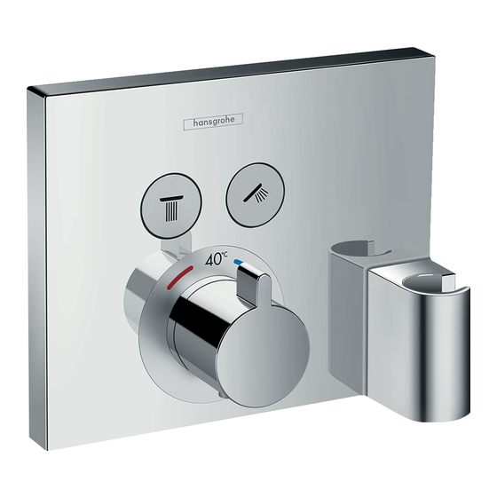 Hans Grohe Shower Select 15765000 Instructions For Use/Assembly Instructions