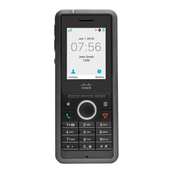 Cisco IP DECT 6825 Quick Start Manual