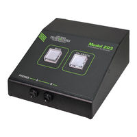 Studio Technologies 203 User Manual