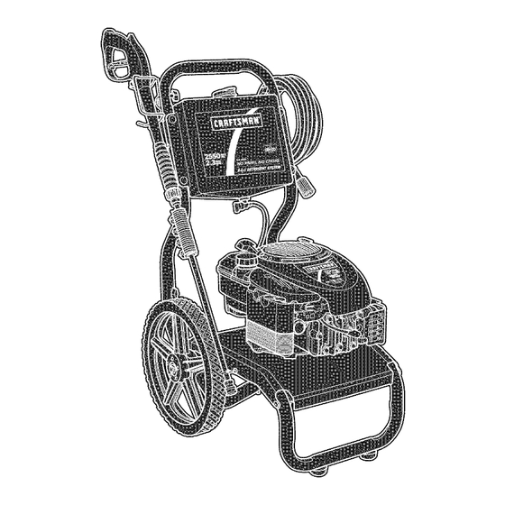 User Manuals: Craftsman 580.75213 Pressure Washer Pump