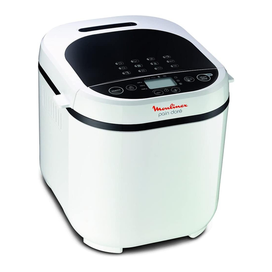 Moulinex pain dore Manual