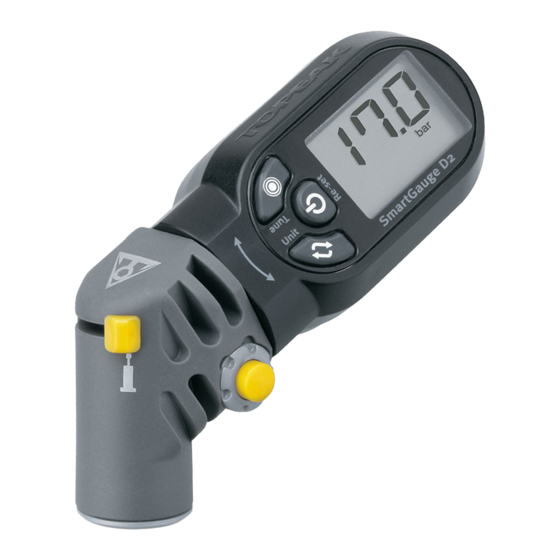 Topeak SMARTGAUGE D2 Quick Start Manual