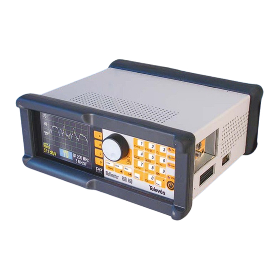 Televes Multimetter FSM 450 User Manual