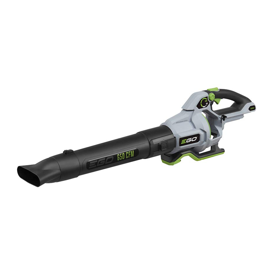 EGO LB6150, LB6150-FC Manual