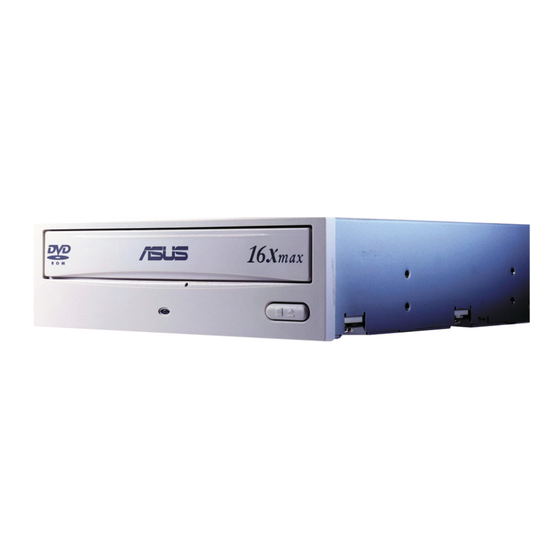 Asus DVD-E616P1 Manuals