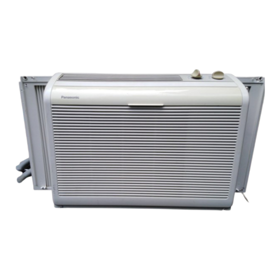 Panasonic CW-C50RU Installation And Operating Instructions Manual