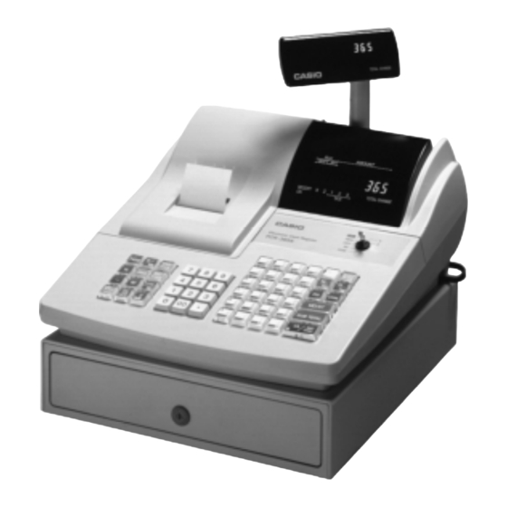Casio PCR-365A Operator's Instruction Manual