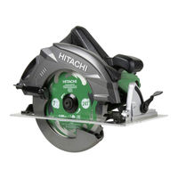 Hitachi Koki C 7UR Handling Instructions Manual
