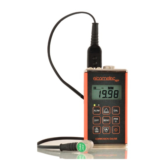 Elcometer CG60DL Manuals