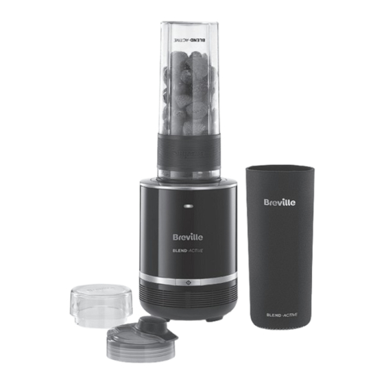 Breville Blend-Active VBL120X Instructions For Use Manual